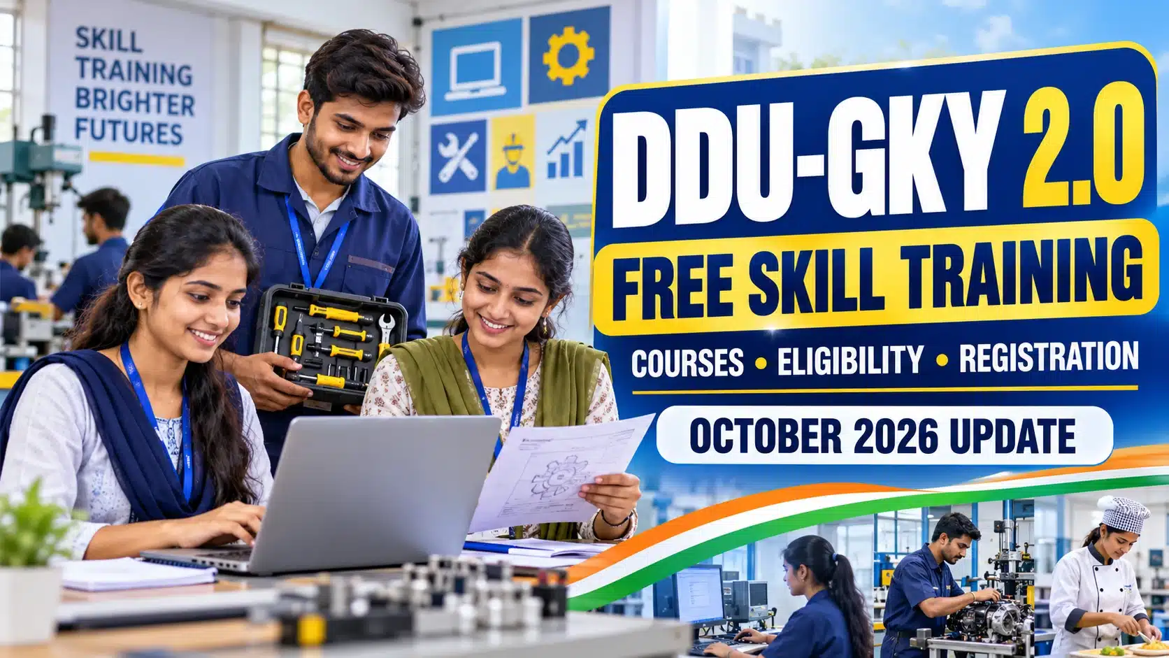 Deen Dayal Upadhyaya Grameen Kaushalya Yojana DDU GKY Courses