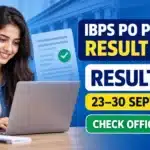 IBPS PO Prelims Result 2026 official result link