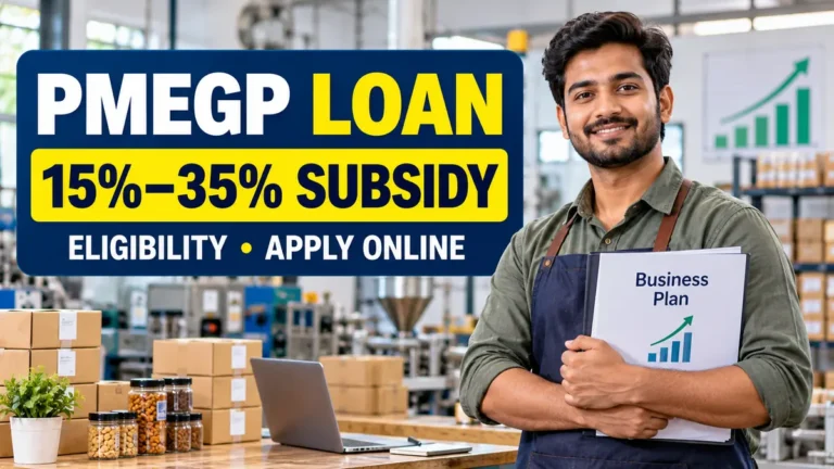 PMEGP Loan subsidy eligibility and online application