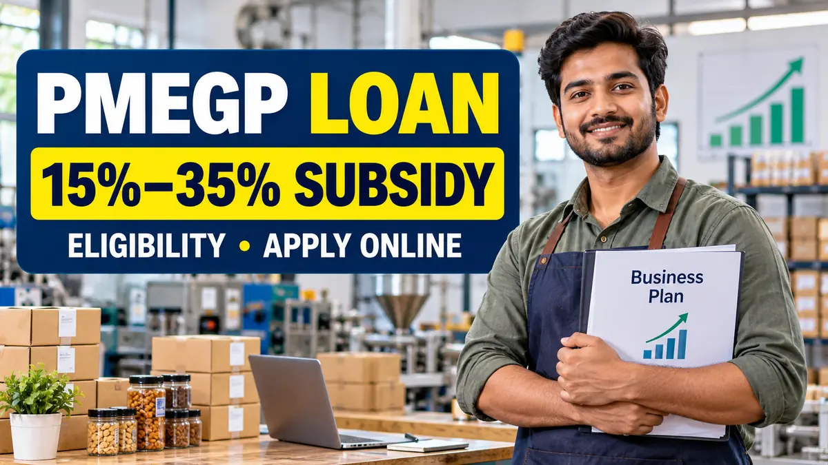 PMEGP Loan subsidy eligibility and online application