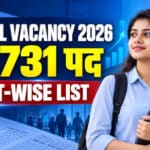 SSC CGL Vacancy 2026 में 10,731 पदों की post-wise list