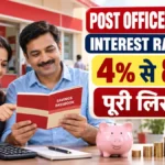 Post Office Scheme Interest Rate 2026 की पूरी लिस्ट